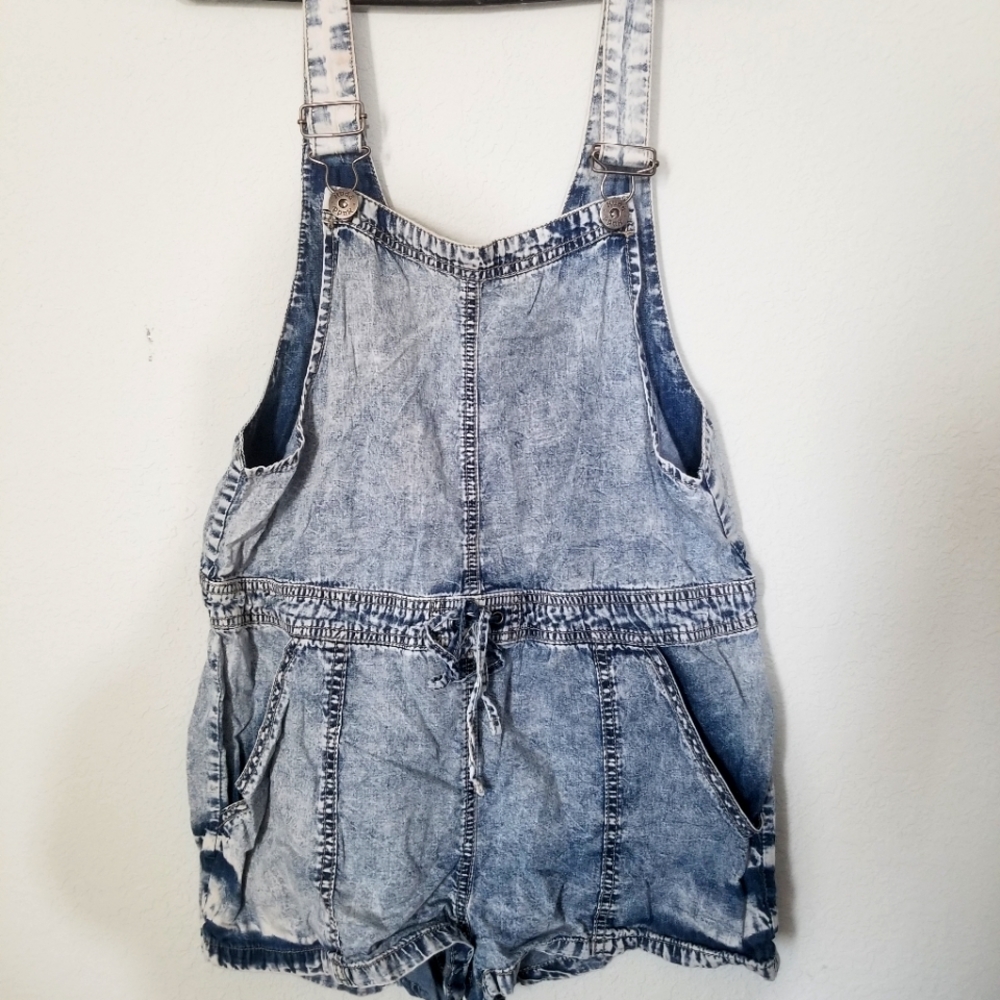 Mudd Acid Washed Overalls Size Small